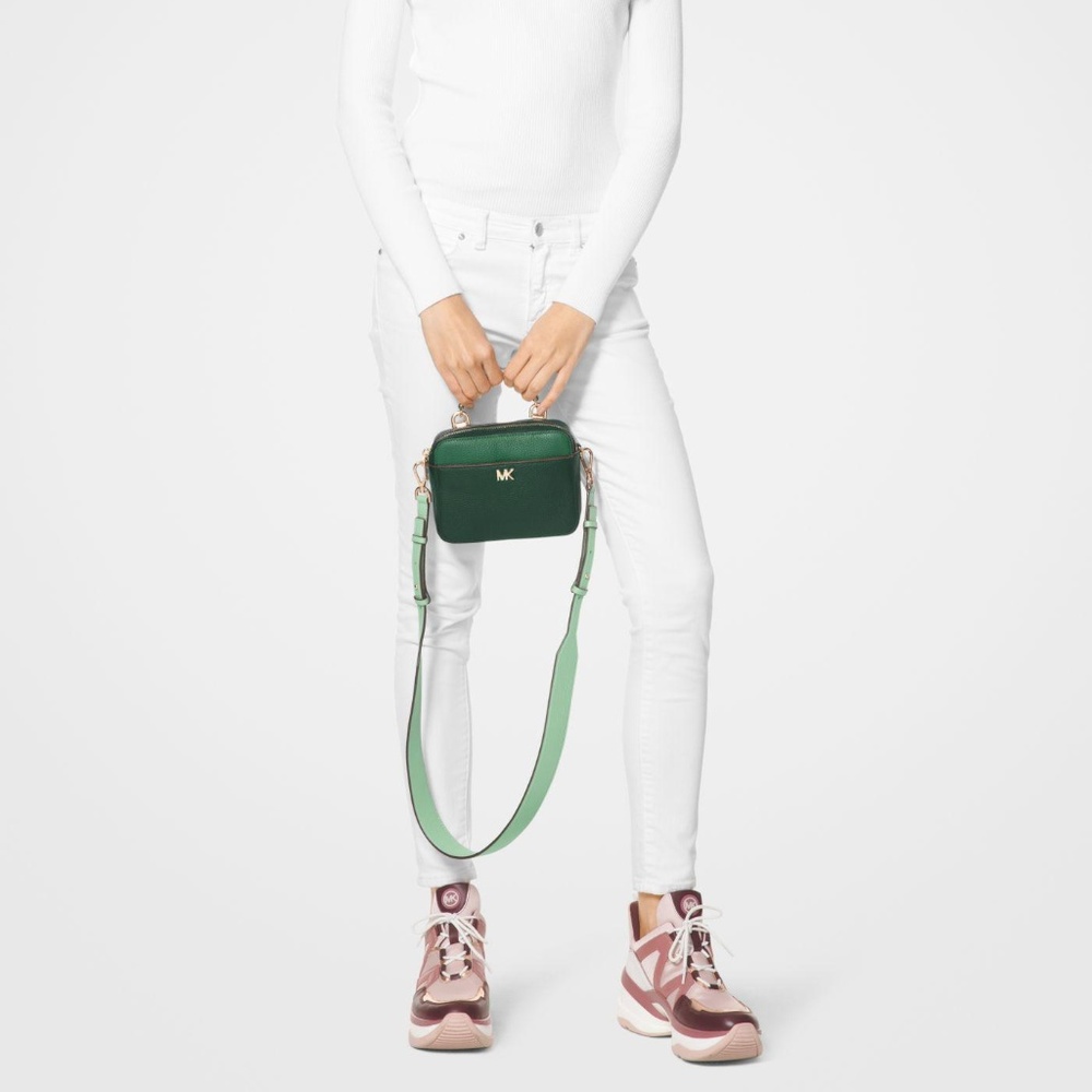 MICHAEL KORS Mott Mini Color-Block Pebbled Leather - Picture 6 of 8